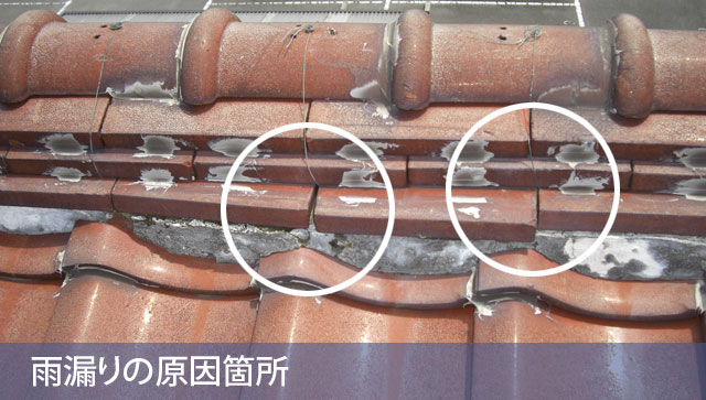 目立たない亀裂