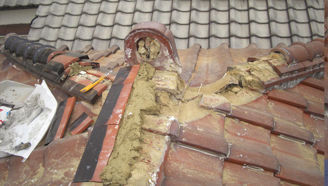 棟を分解した様子