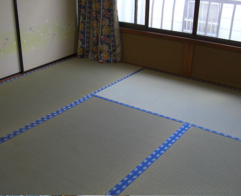 新しい畳にリフォーム