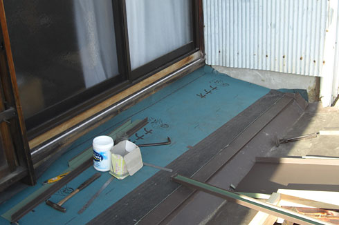 リフォーム工事中に画像１