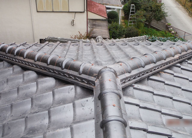 和瓦葺き替え工事工事の流れ 