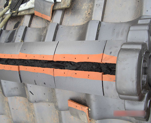 棟の積み替え完成画像